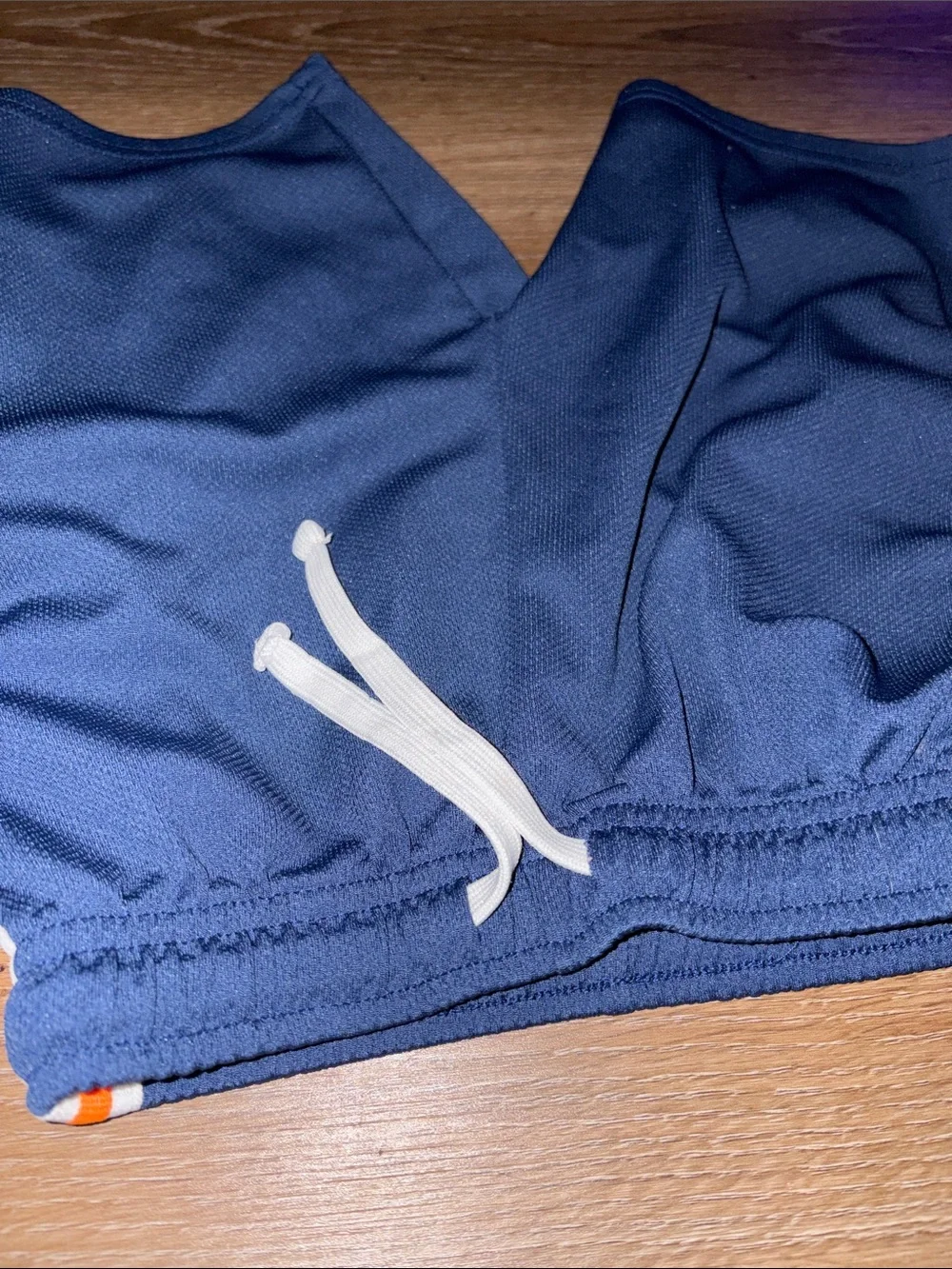 3/$20! Kids boys 4t shorts Navy Athletic Shorts Orange & White Side Stripe